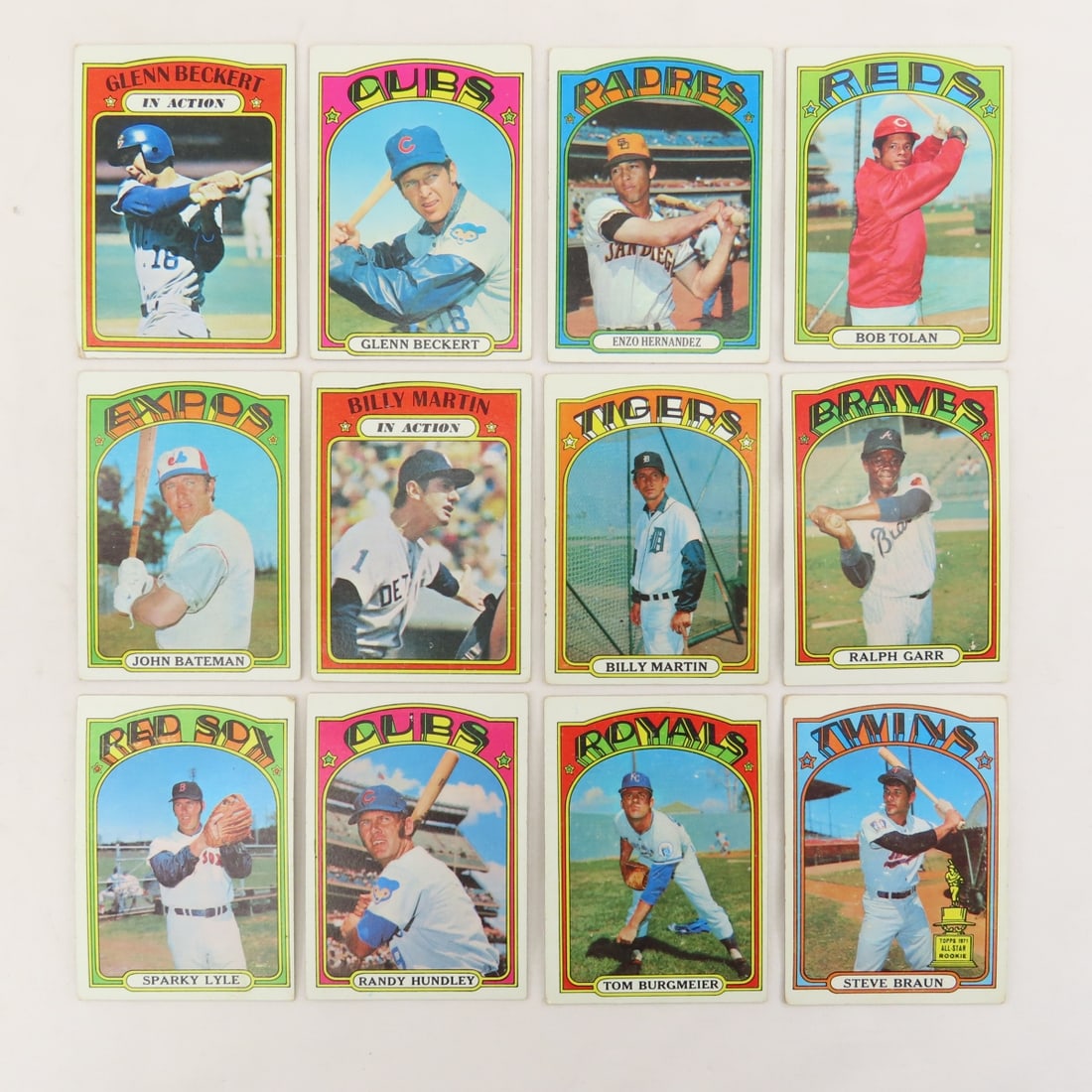 60+ 1972 Topps Baseball Cards- Killebrew, Powell - 6