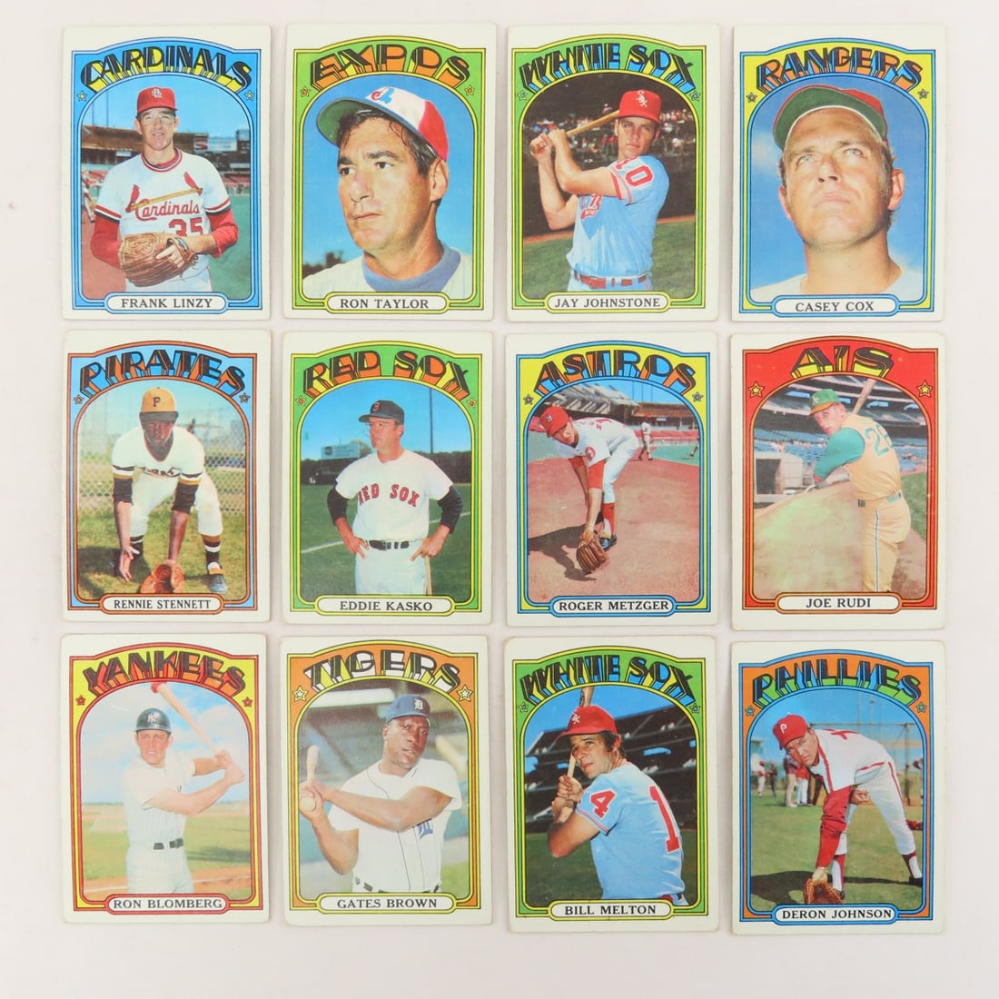 60+ 1972 Topps Baseball Cards- Killebrew, Powell - 8