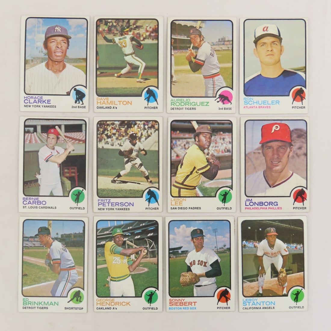 80+ 1973 Topps Baseball Cards- Blyleven, Matthews - 8