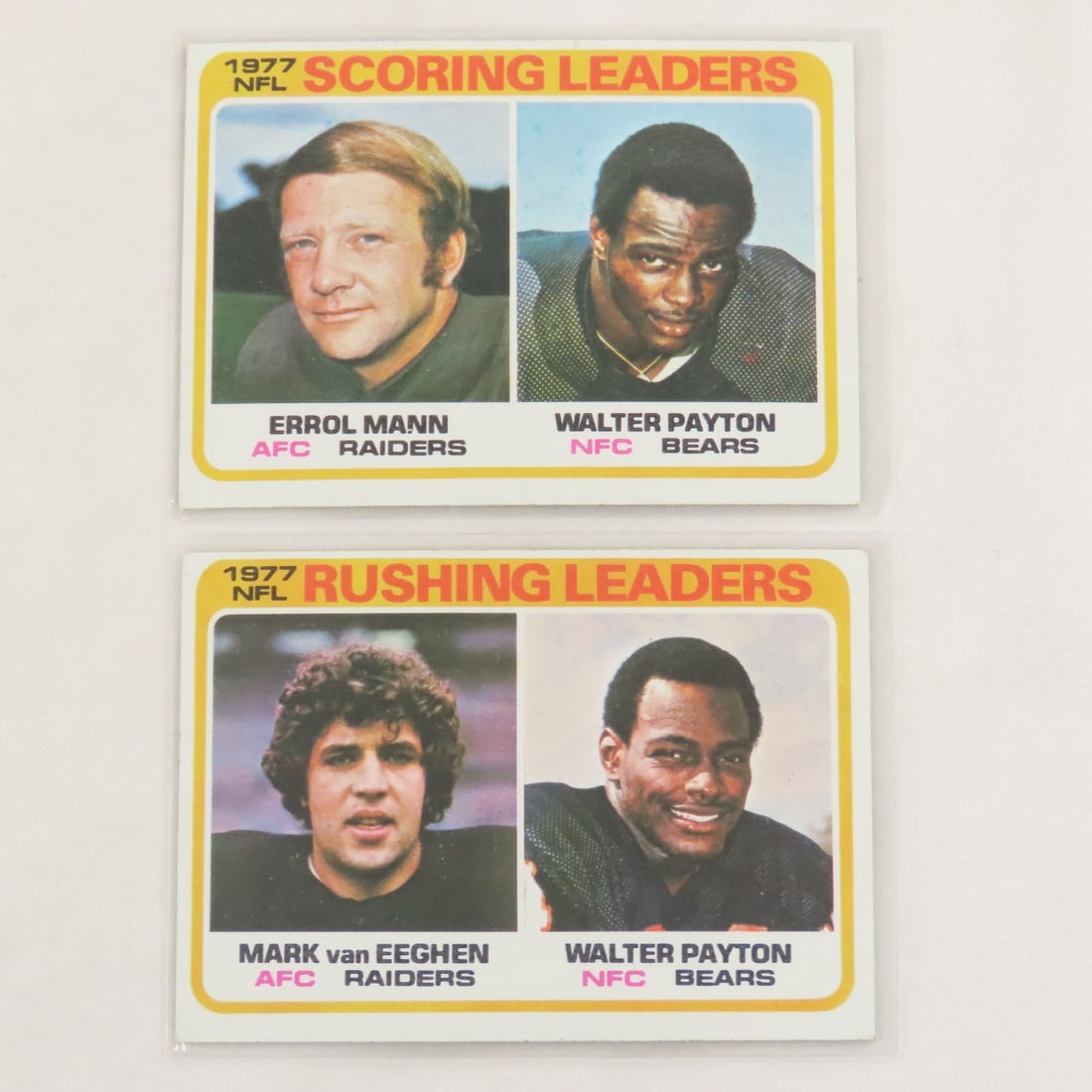 10 Sharp NFL Rookie & HOFer's Topps Cards - 14