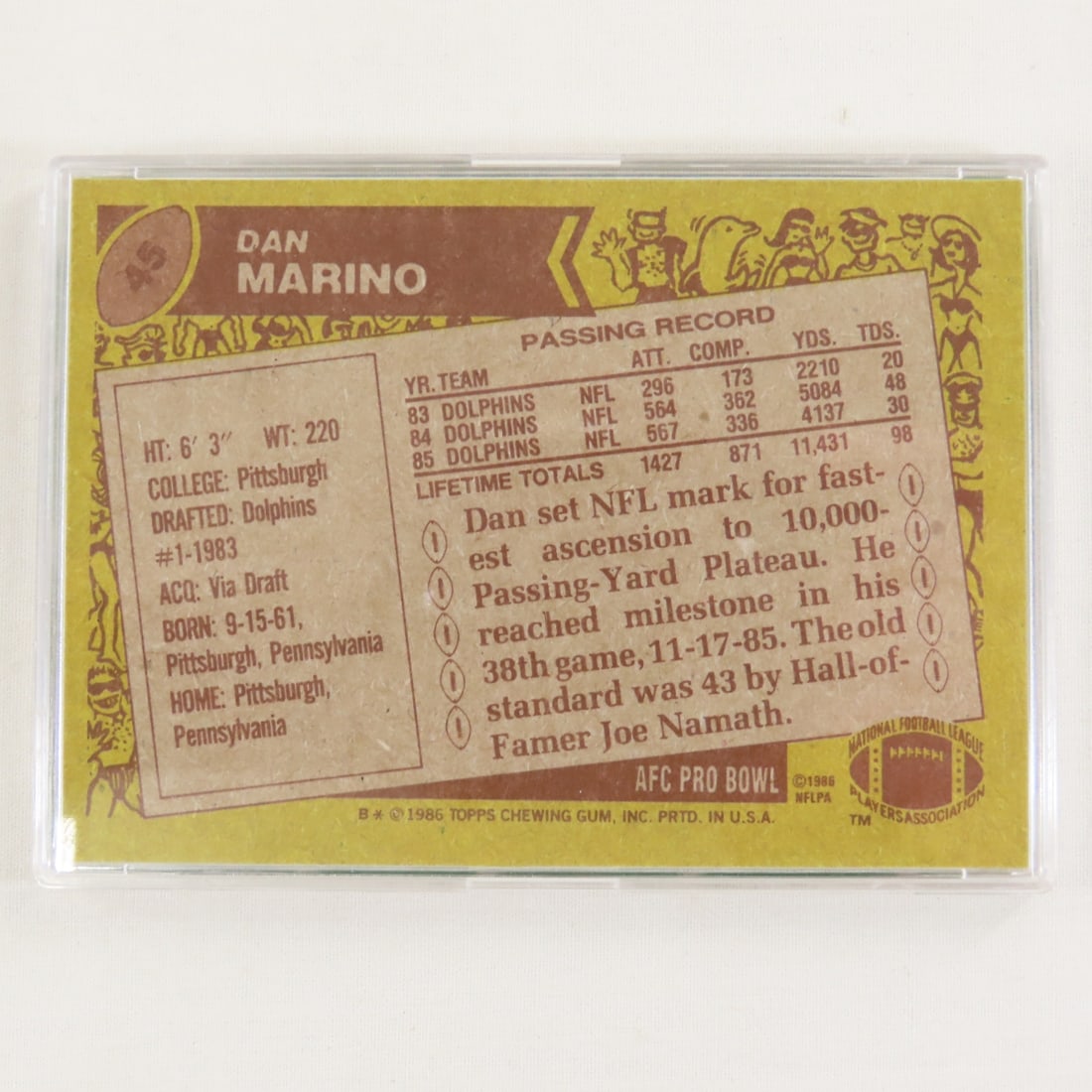 10 Sharp NFL Rookie & HOFer's Topps Cards - 3