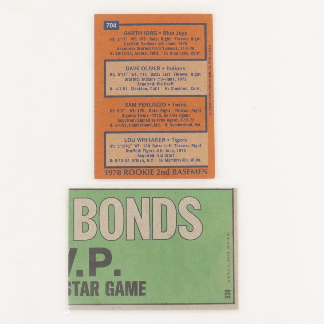 10 Sharp Baseball HOFer's Topps Cards - 19