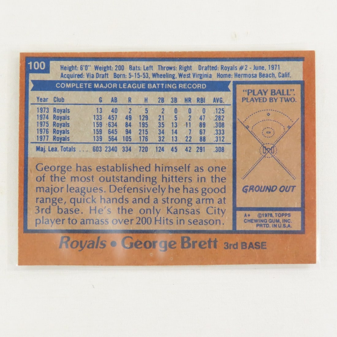10 Sharp Baseball HOFer's Topps Cards - 3