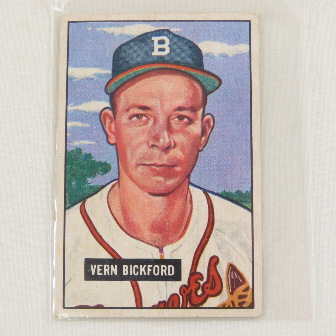 10 Sharp 1951 Crease Free Bowman Baseball Cards - 12