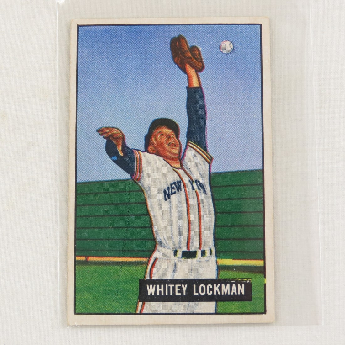 10 Sharp 1951 Crease Free Bowman Baseball Cards - 14
