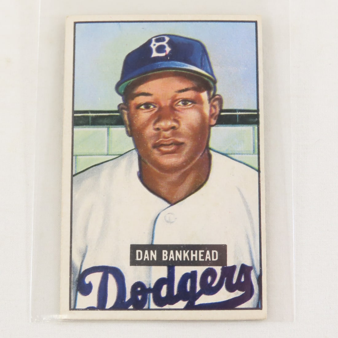 10 Sharp 1951 Crease Free Bowman Baseball Cards - 2
