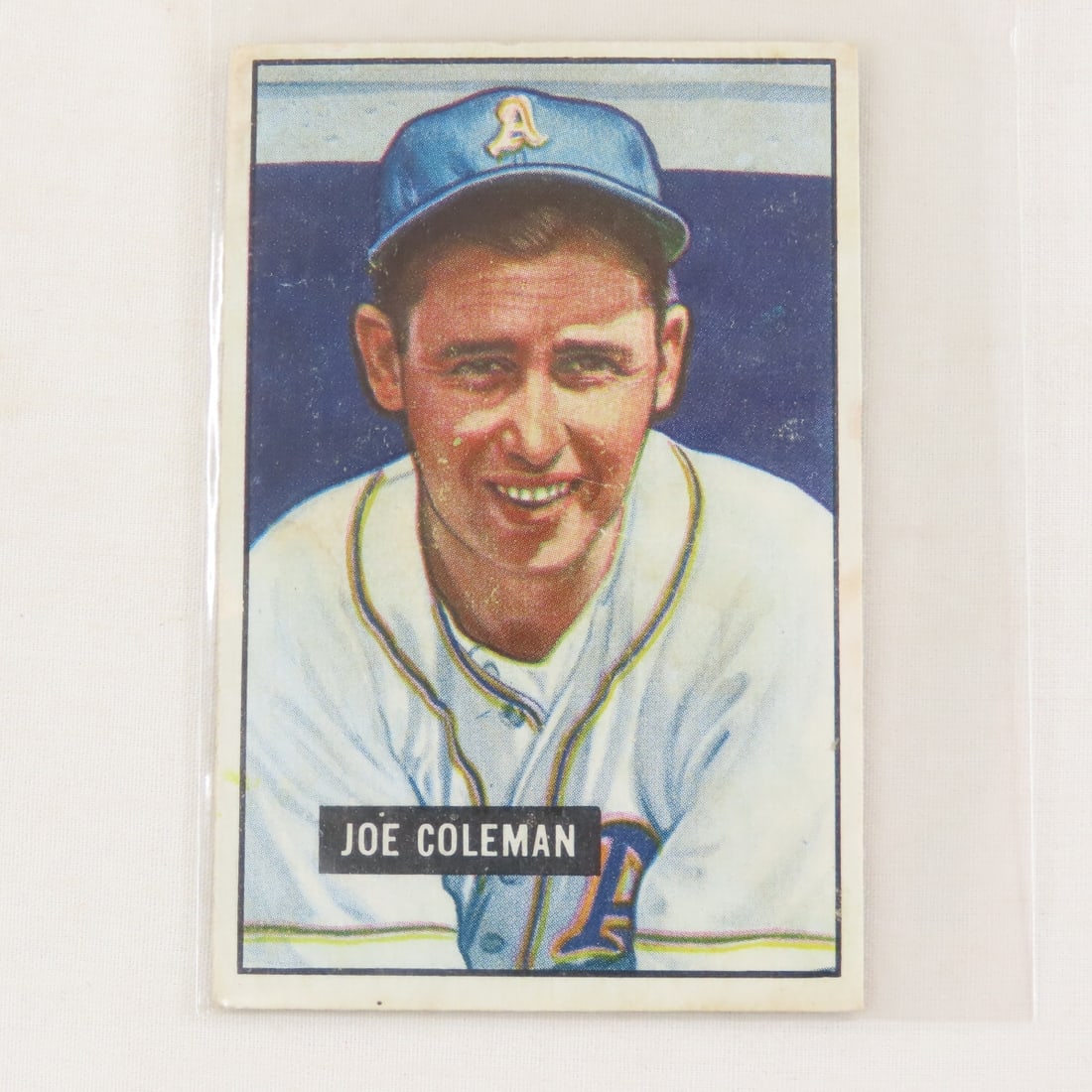 10 Sharp 1951 Crease Free Bowman Baseball Cards - 6