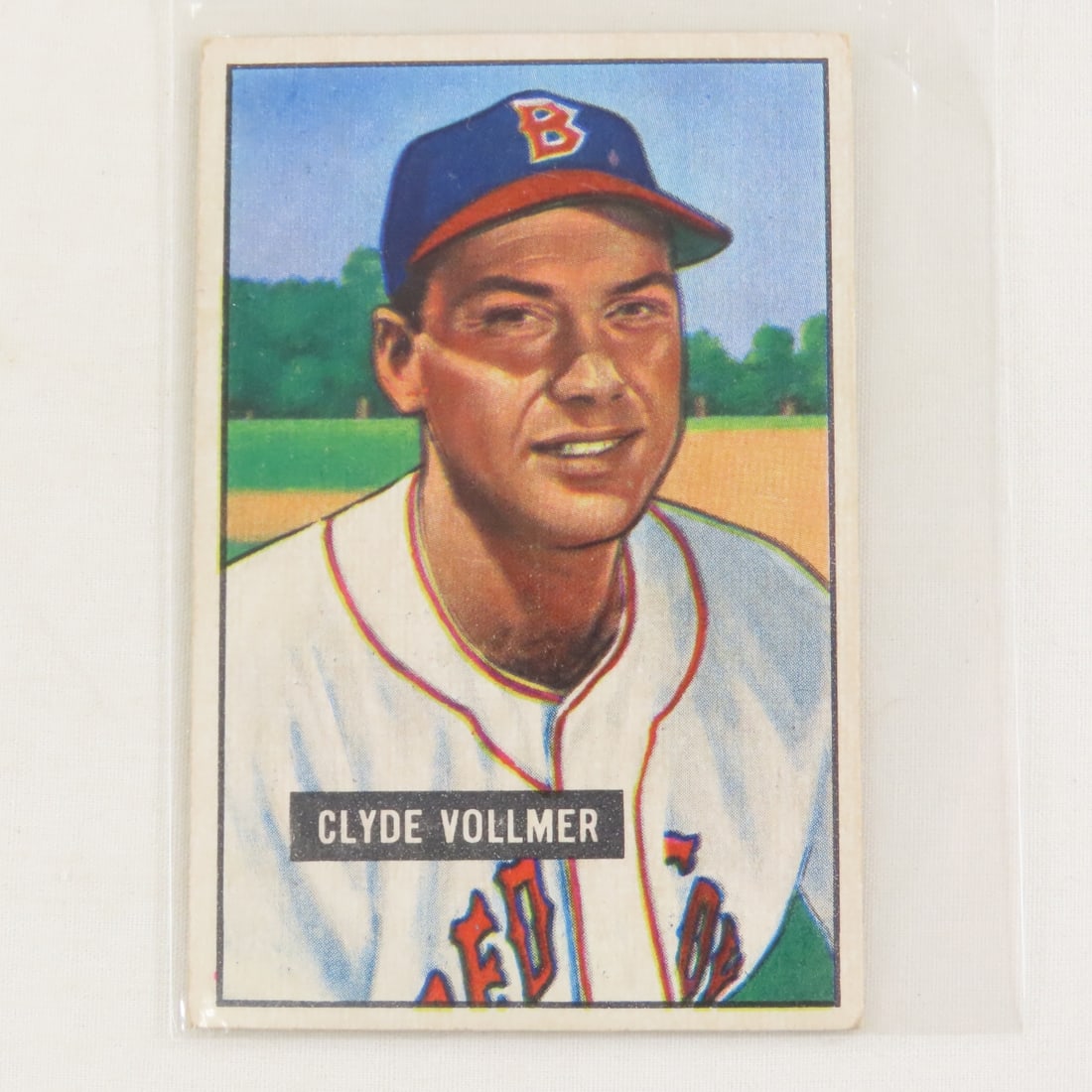 10 Sharp 1951 Crease Free Bowman Baseball Cards - 8