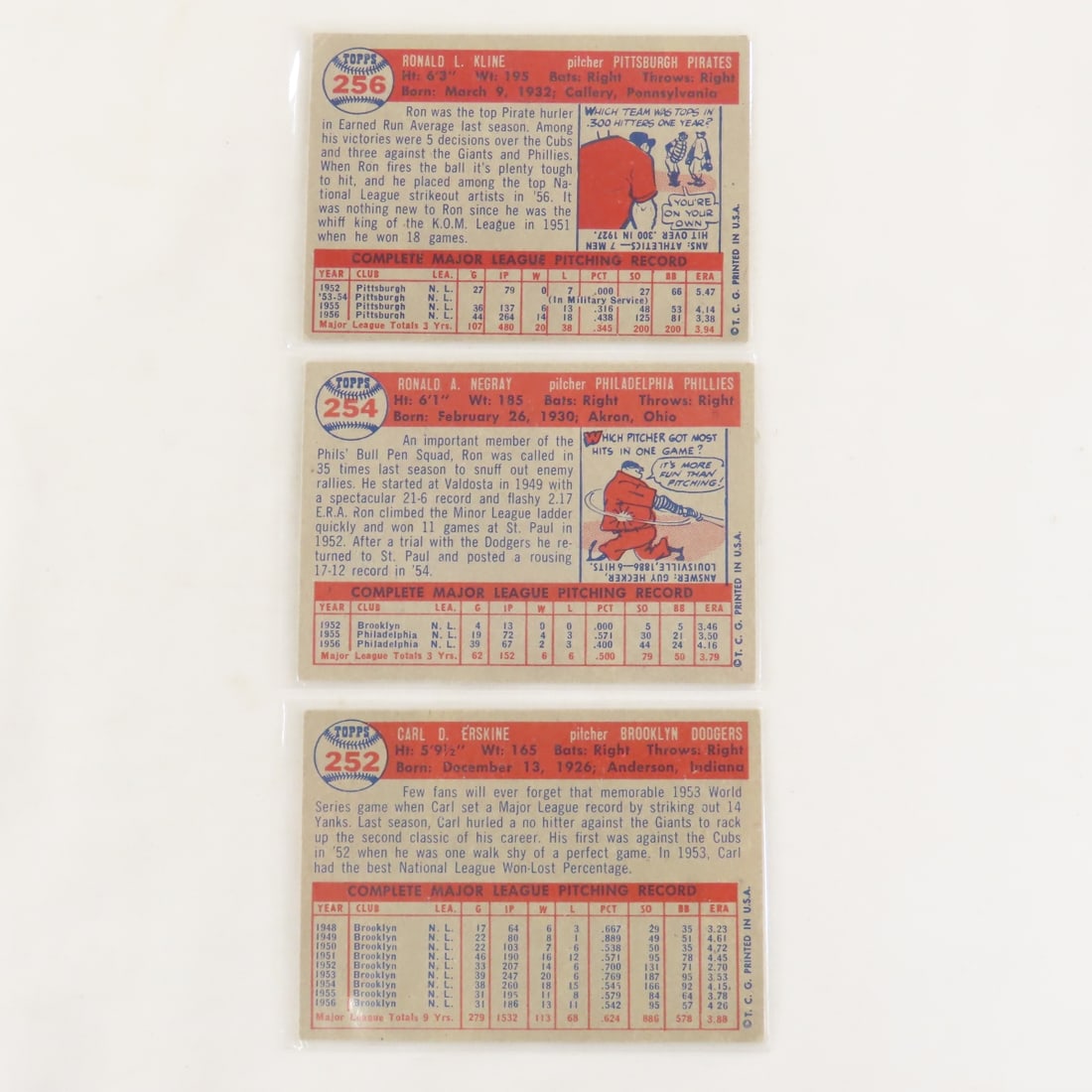25 Sharp 1957 Topps Baseball Cards - Crease Free - 7