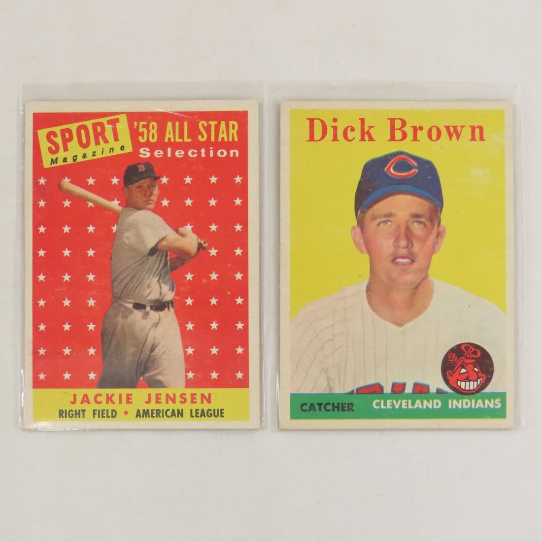 25 Sharp 1958 Topps Baseball Cards- Crease Free - 2
