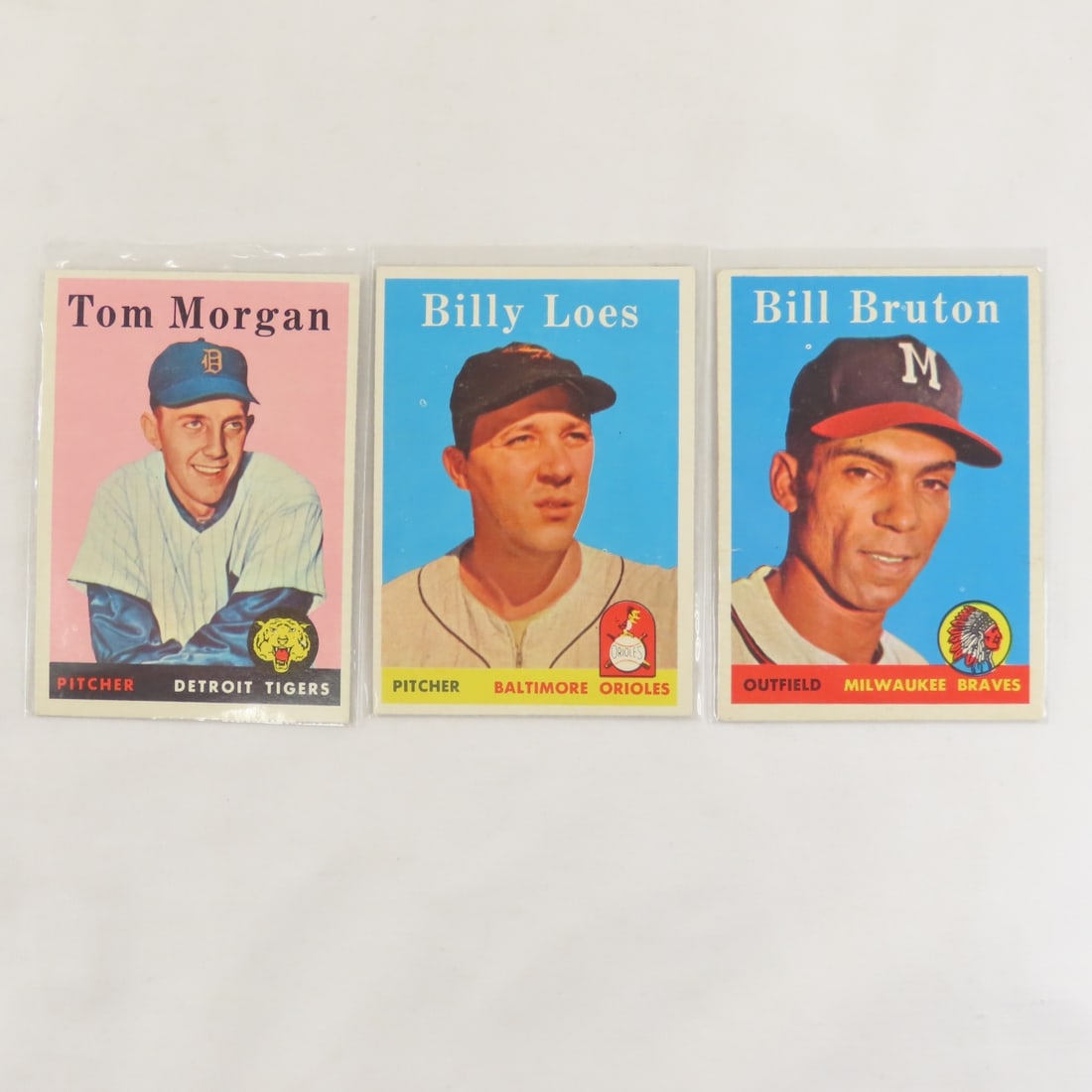 25 Sharp 1958 Topps Baseball Cards- Crease Free - 8