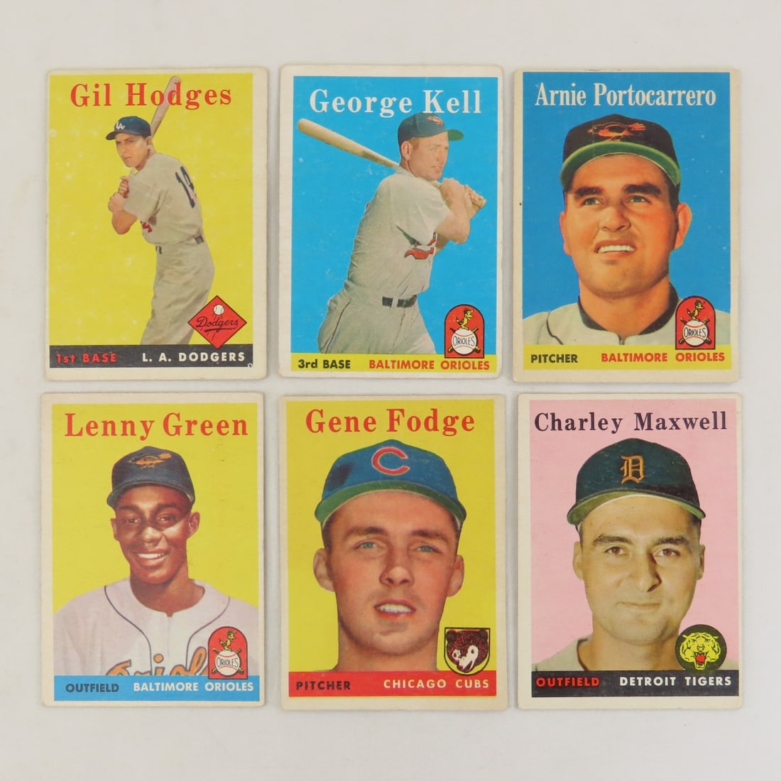 32 1958 Topps Baseball Cards- some off condition - 2