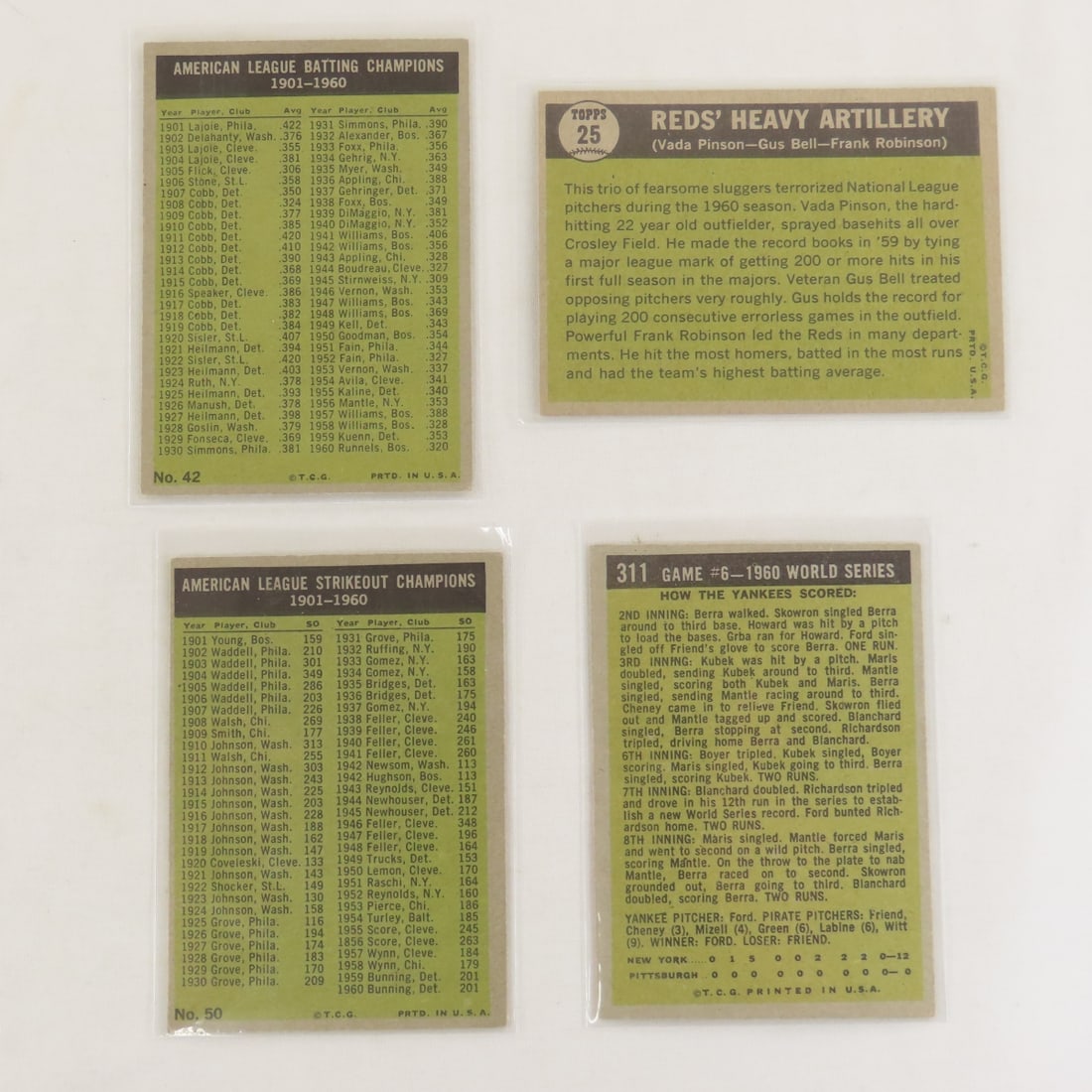 30 Super Sharp 1961 Topps Baseball Cards- Ford - 5