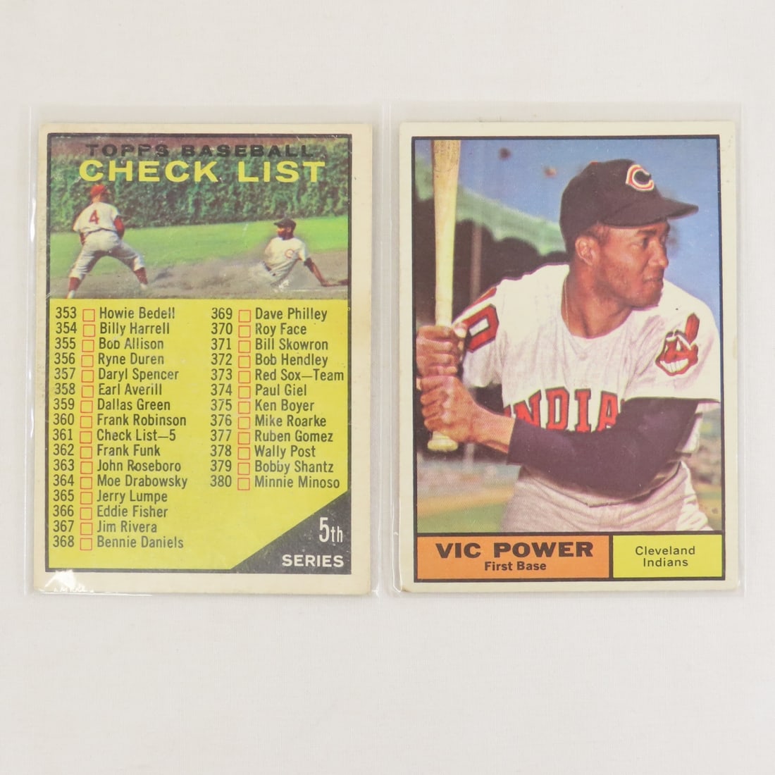 23 Sharp 1961 Topps Baseball Cards - 6