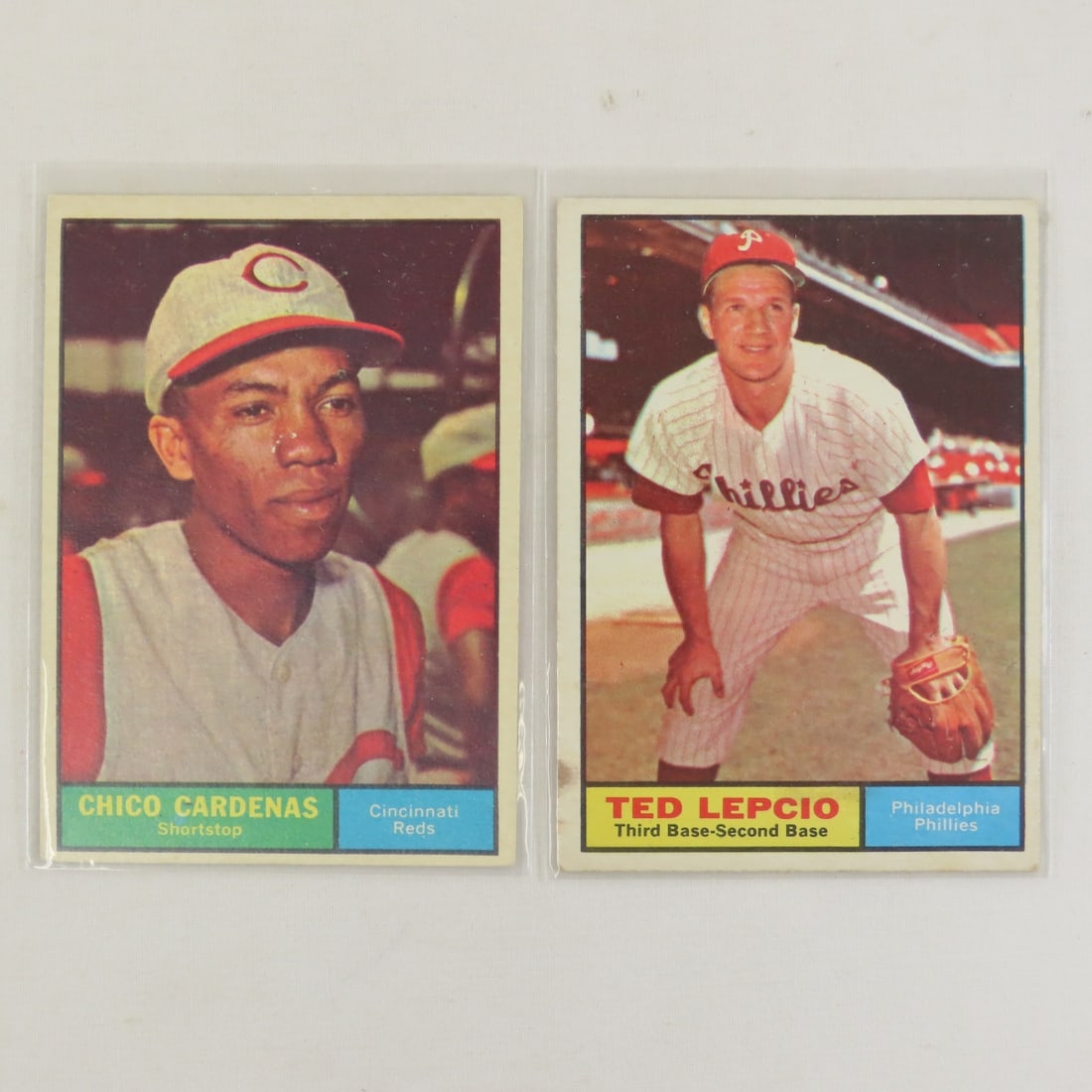 23 Sharp 1961 Topps Baseball Cards - 8