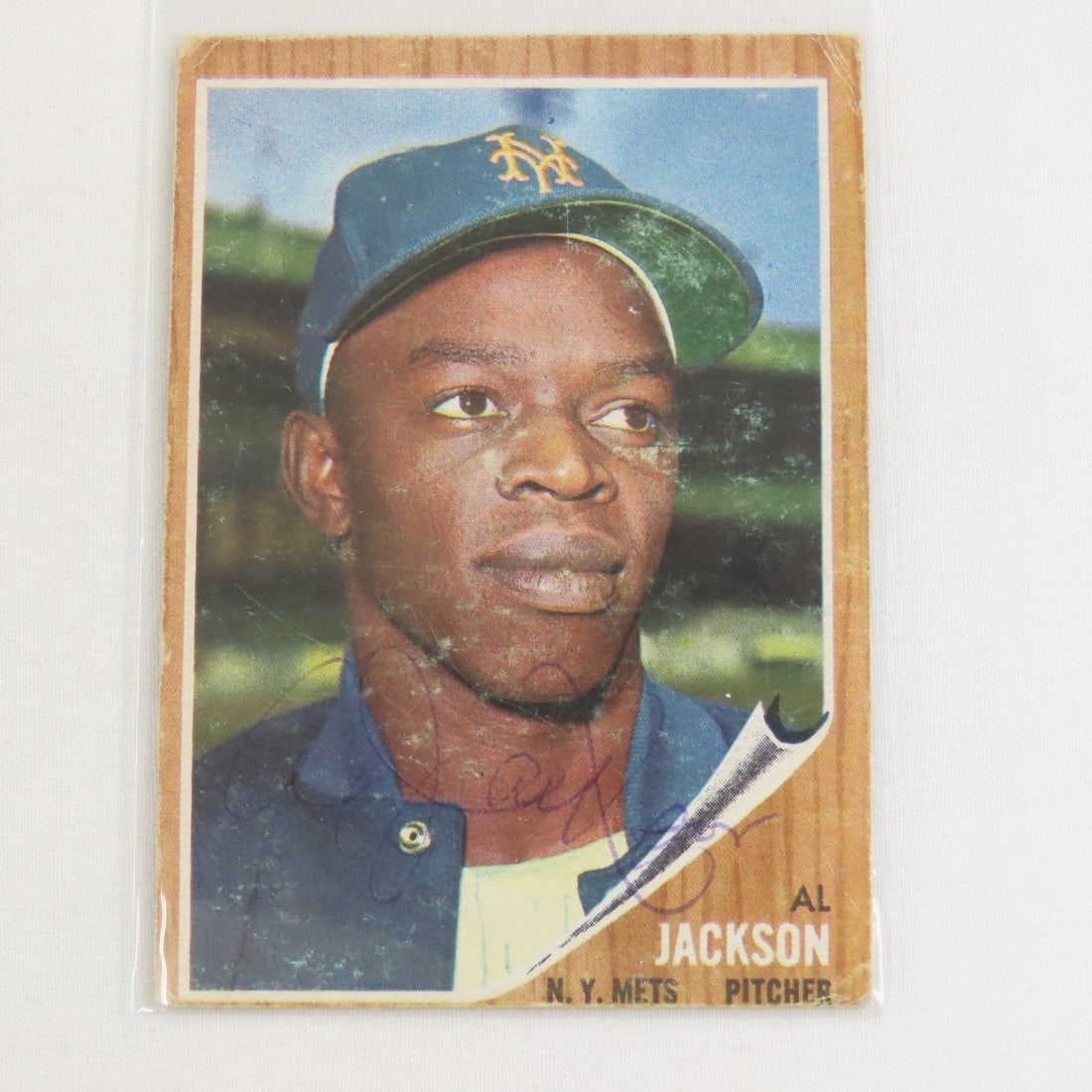 5 Autographed 1962 Topps Baseball Cards - 4