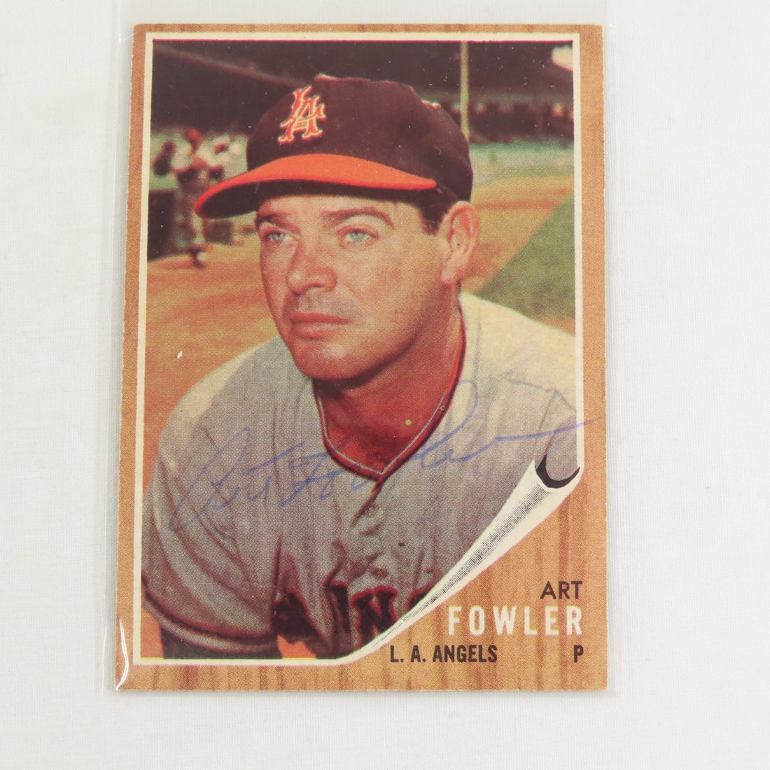 5 Autographed 1962 Topps Baseball Cards - 8