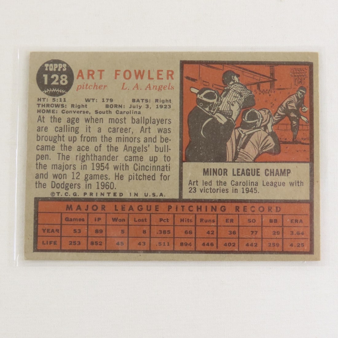 5 Autographed 1962 Topps Baseball Cards - 9