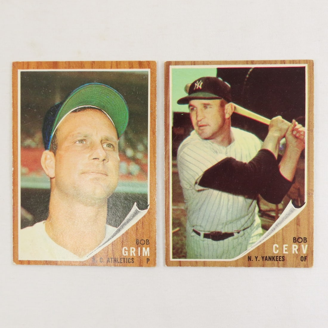 16 1962 Topps Baseball Cards- Matthews - 6