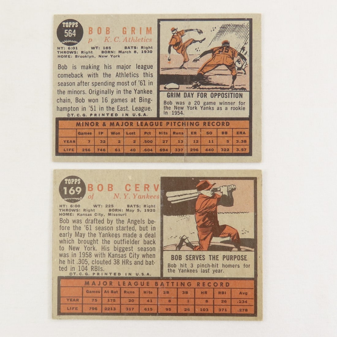 16 1962 Topps Baseball Cards- Matthews - 7