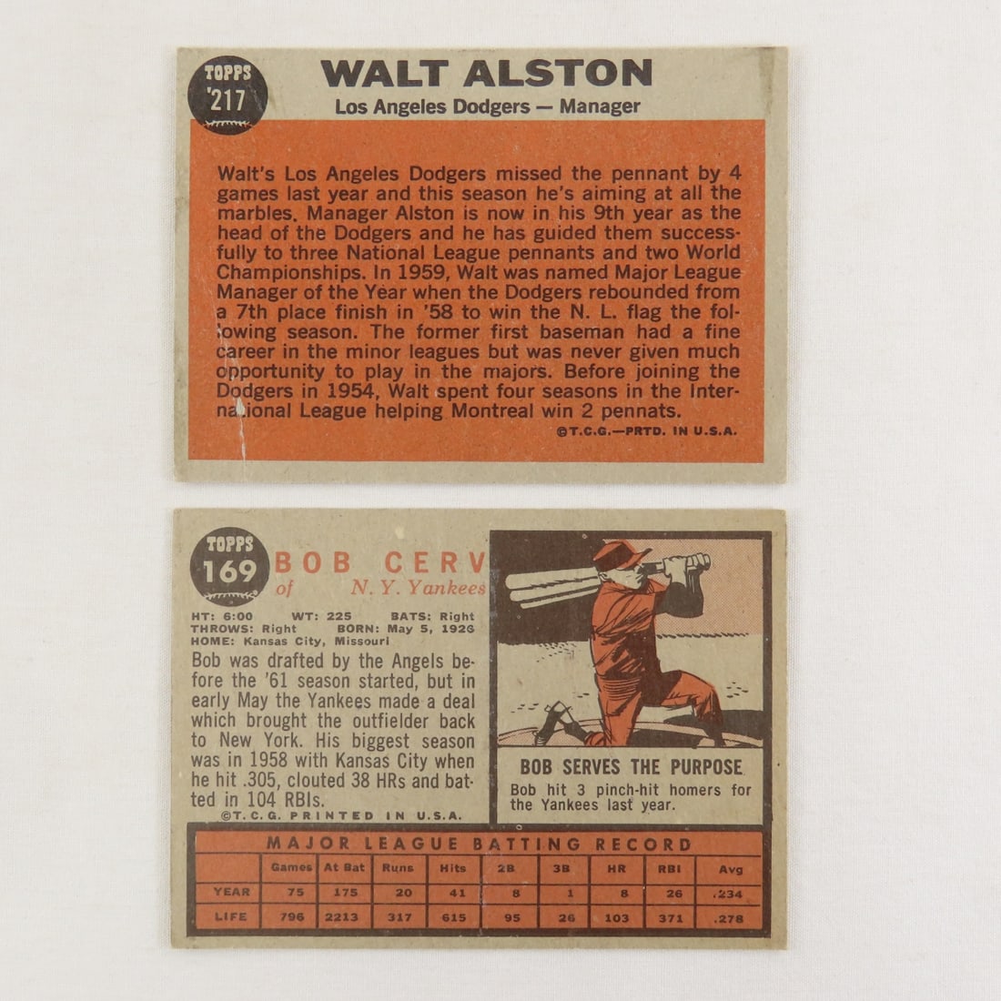 16 1962 Topps Baseball Cards- Matthews - 9