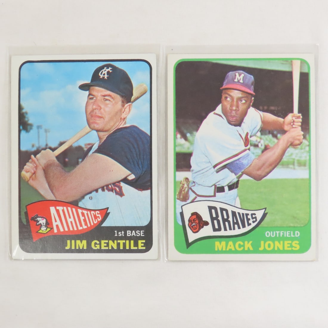 20 Sharp 1965 Topps Baseball Cards Crease Free - 4