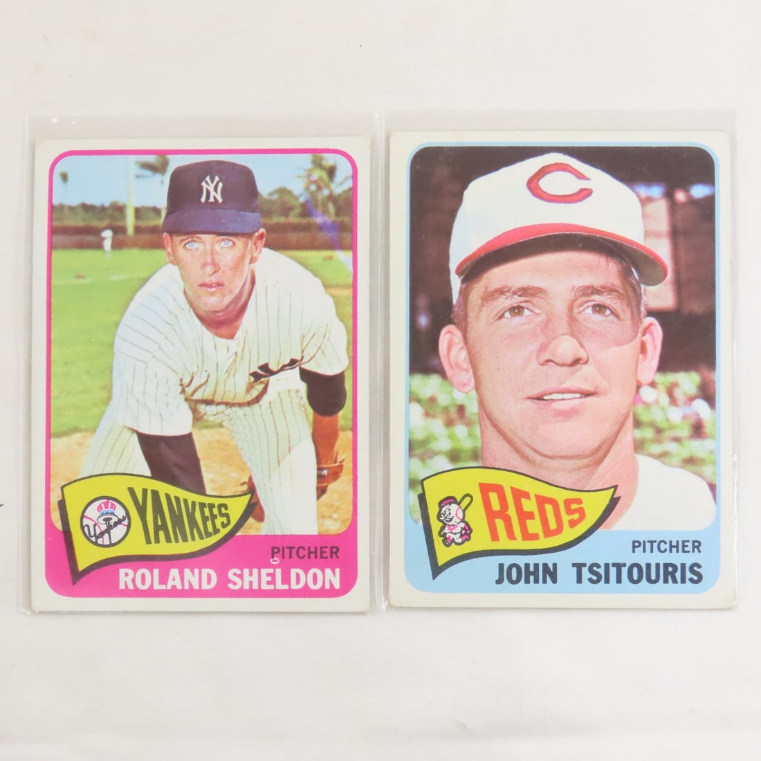 20 Sharp 1965 Topps Baseball Cards Crease Free - 8