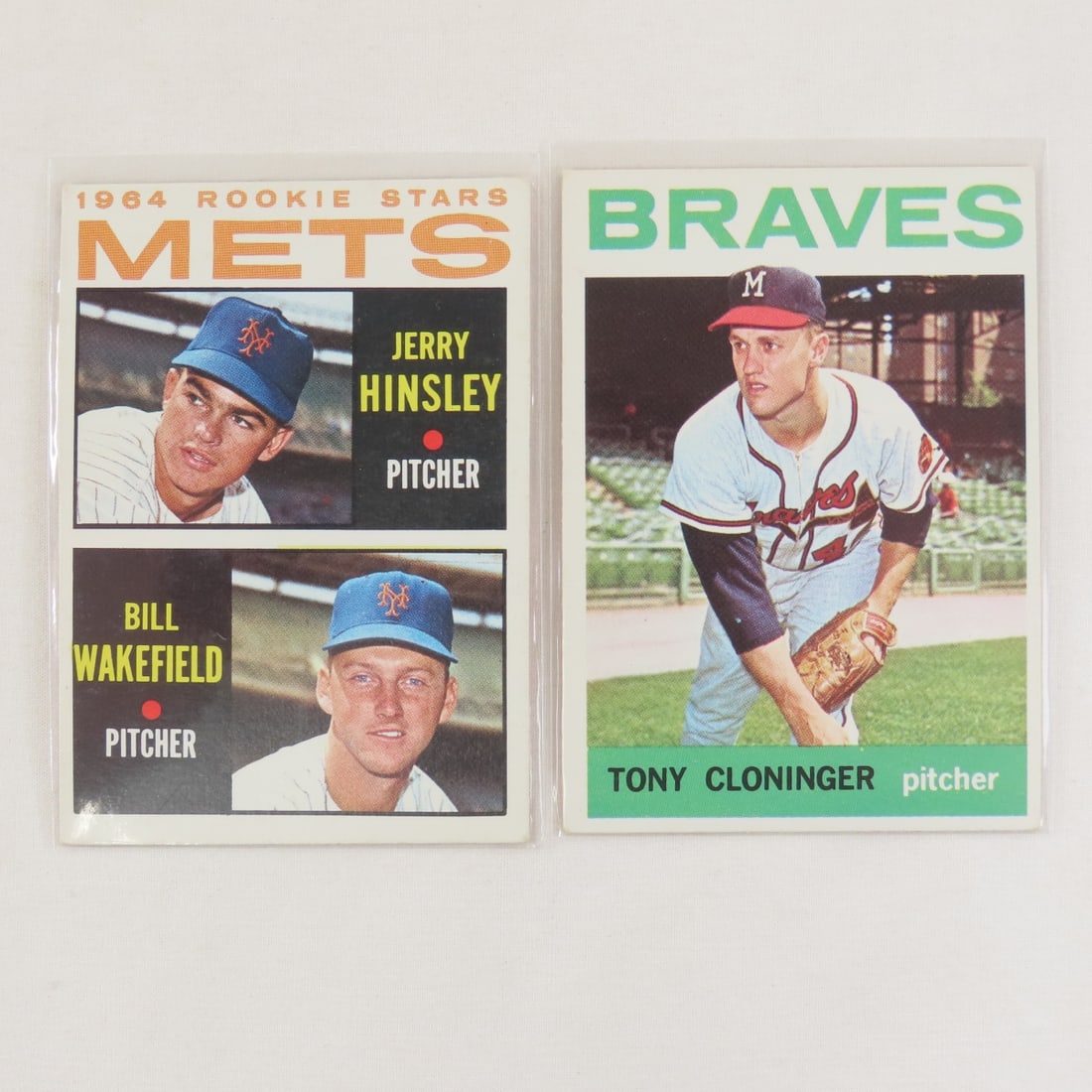 18 Sharp 1964 Topps Baseball Cards High Numbers - 2