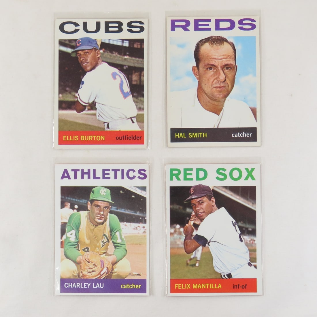 40 Sharo 1964 Topps Baseball Cards Crease Free - 10