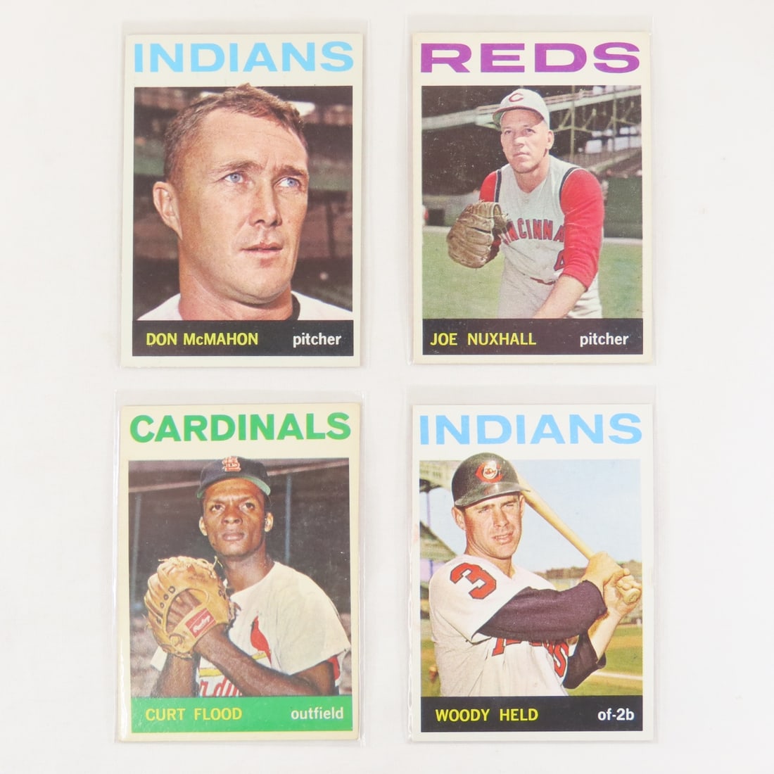 40 Sharo 1964 Topps Baseball Cards Crease Free - 18