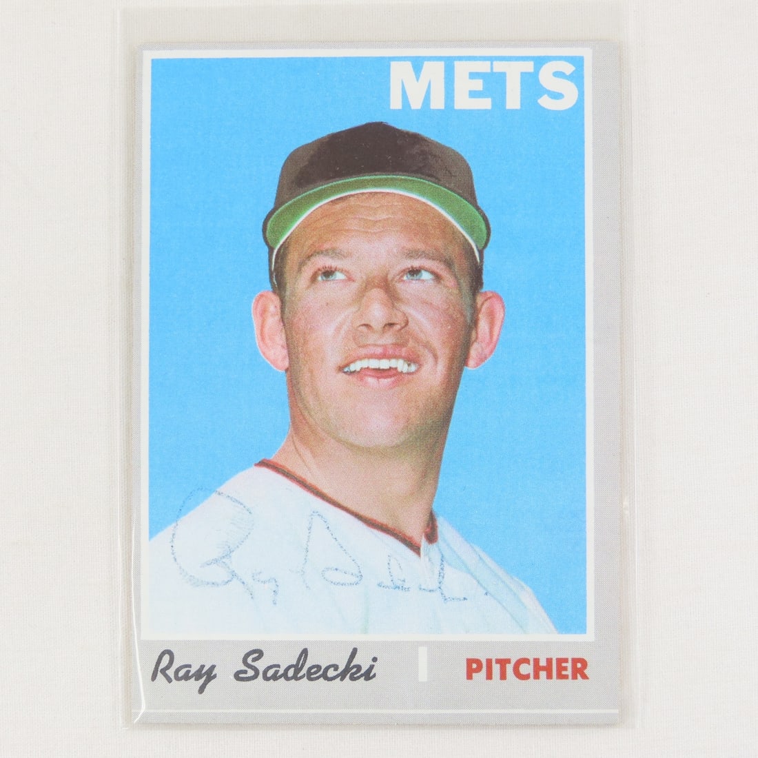 7 Autographed 1970-75 Topps Baseball Cards - 2