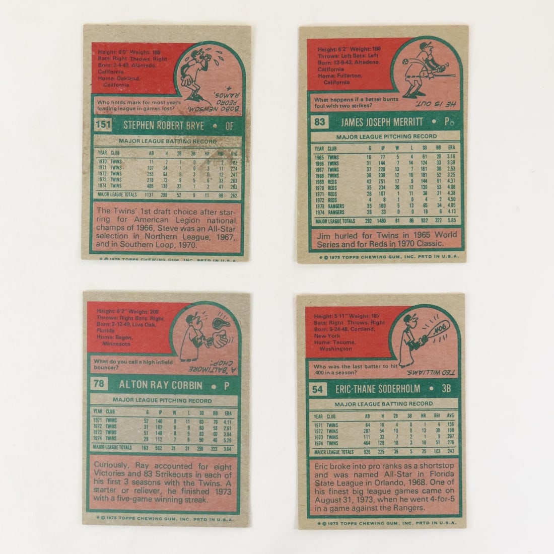 30 Sharp 1970's Topps Baseball Cards - 13