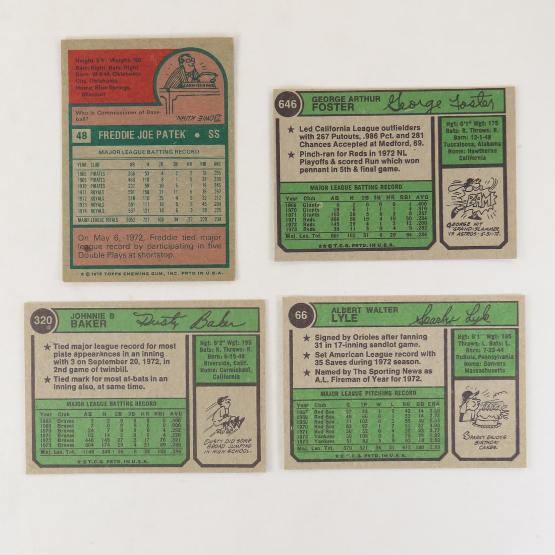 30 Sharp 1970's Topps Baseball Cards - 15