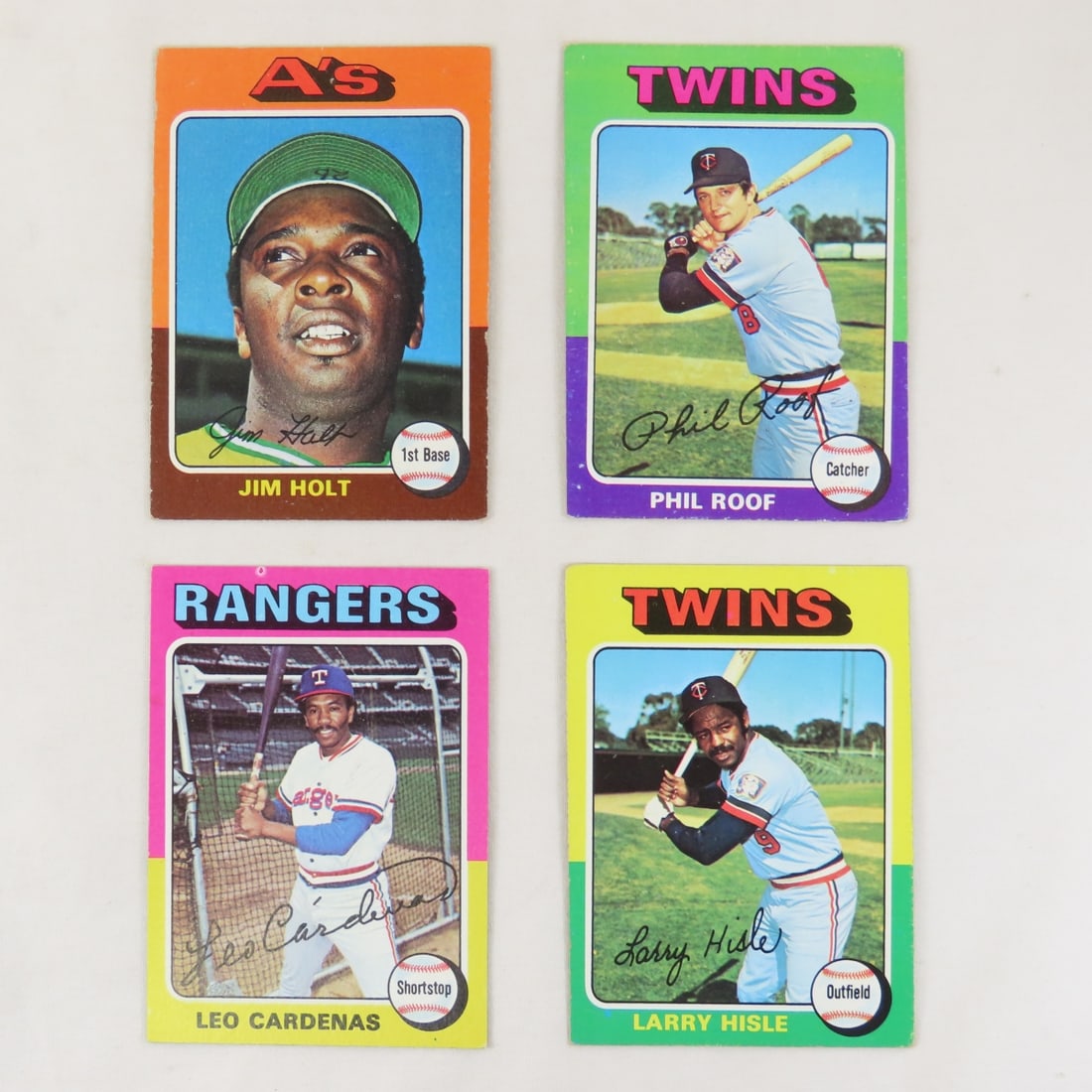 30 Sharp 1970's Topps Baseball Cards - 6