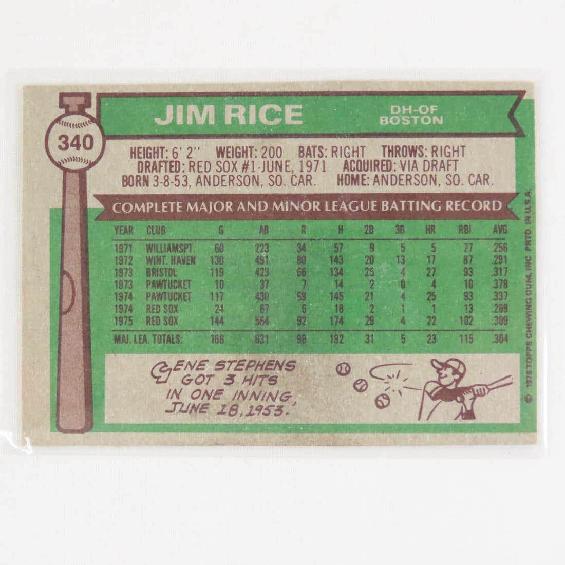 6 Autographed 1974 & 1976 Topps Baseball Cards - 3