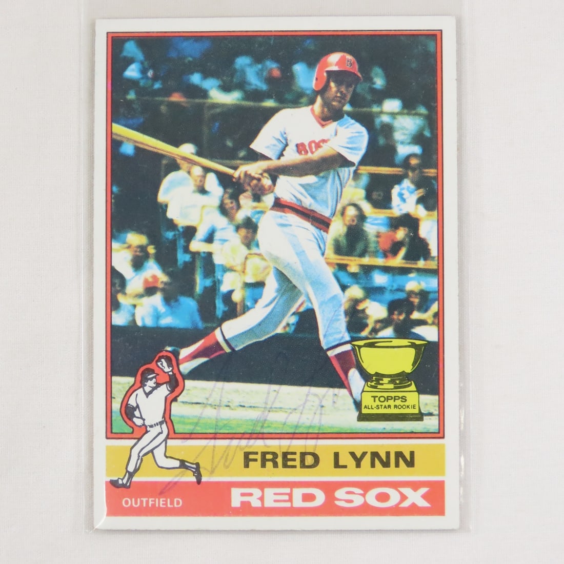 6 Autographed 1974 & 1976 Topps Baseball Cards - 6