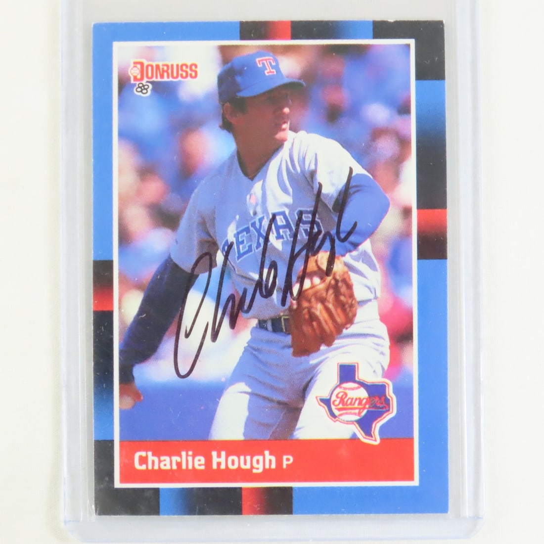 6 Autographed 1980's Baseball Cards - 12