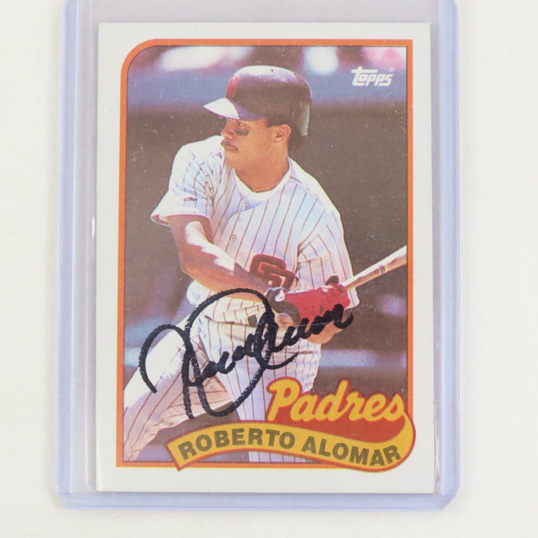 6 Autographed 1980's Baseball Cards - 2