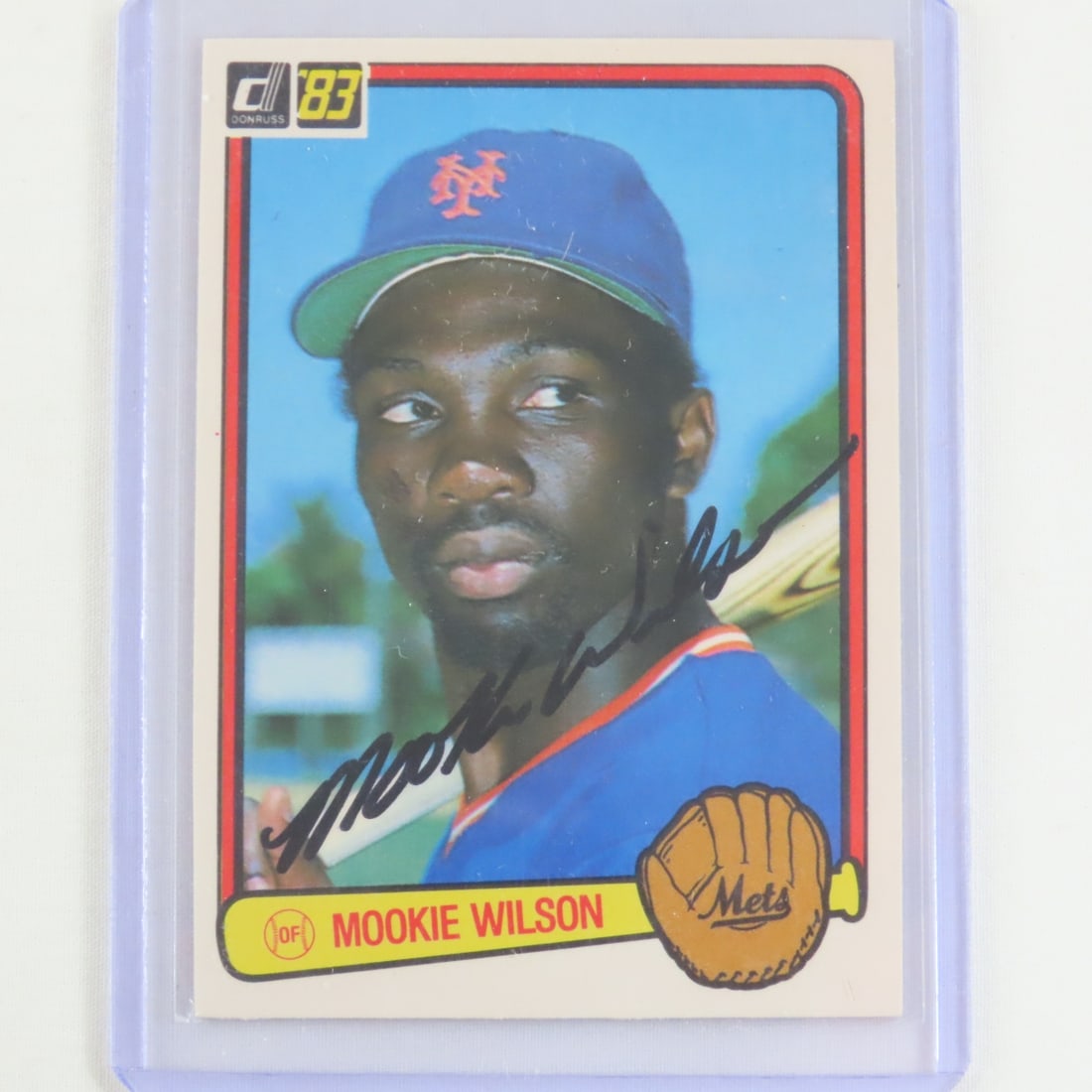 6 Autographed 1980's Baseball Cards - 6