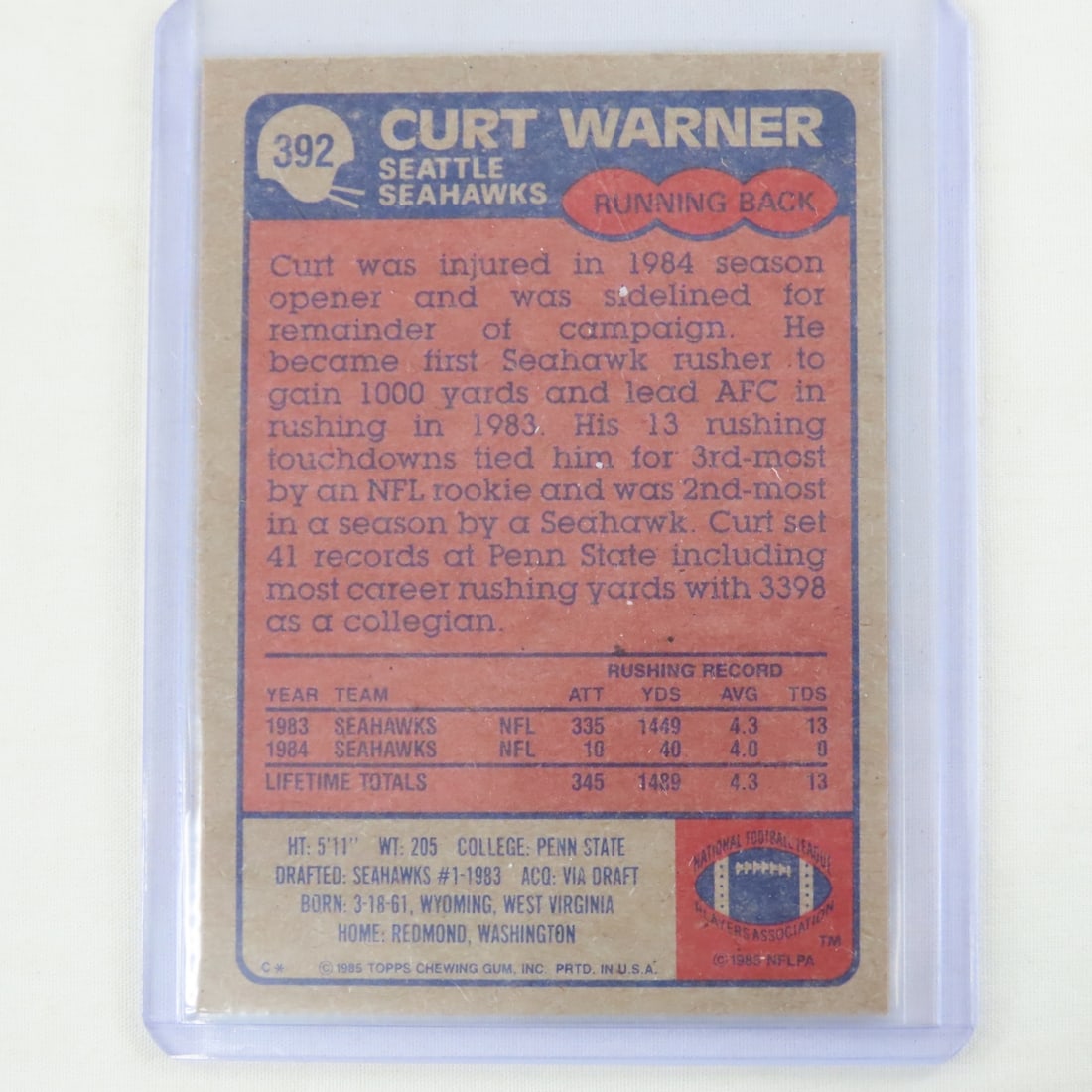 9 Vintage Sharp Football Cards - 9
