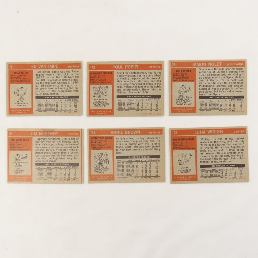 1972-73 Topps & Other Vintage Hockey Cards - 9