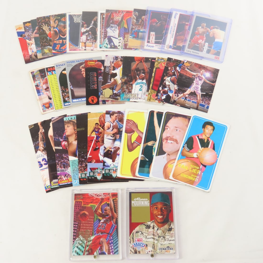 Mixed NBA Basketball & 3 Boxing Trading Cards (1 of 15)