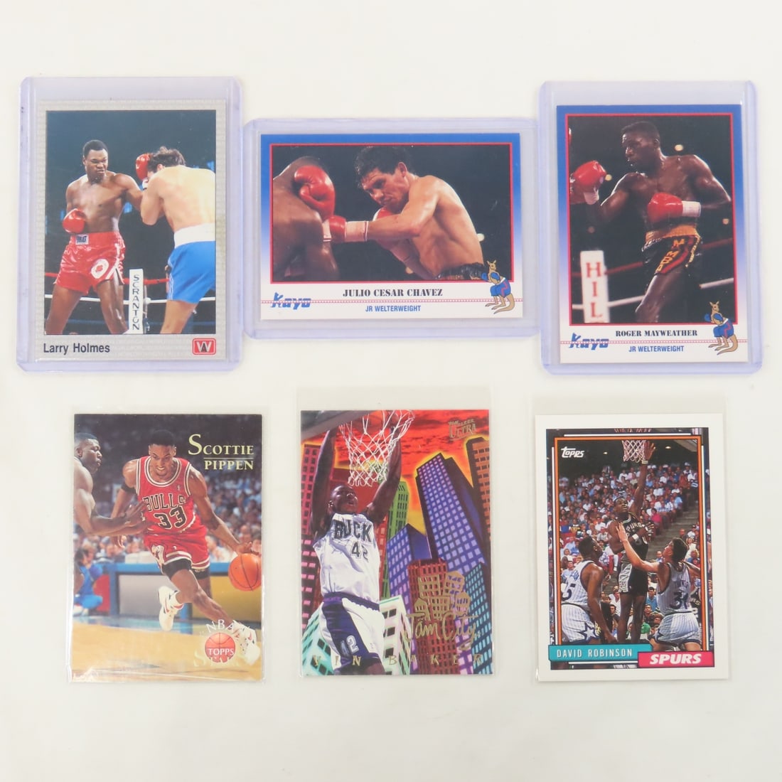 Mixed NBA Basketball & 3 Boxing Trading Cards - 4