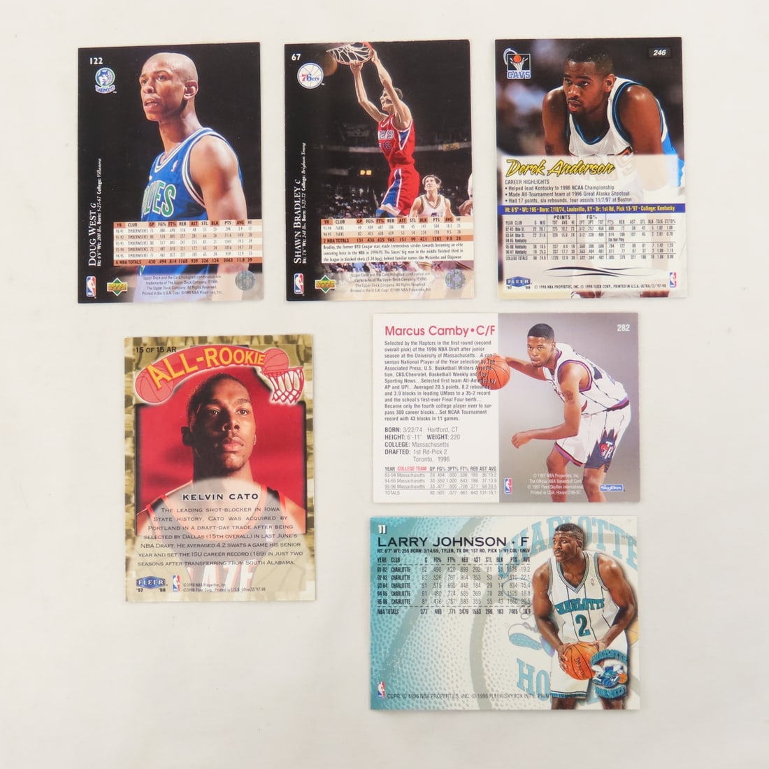 Mixed NBA Basketball & 3 Boxing Trading Cards - 9