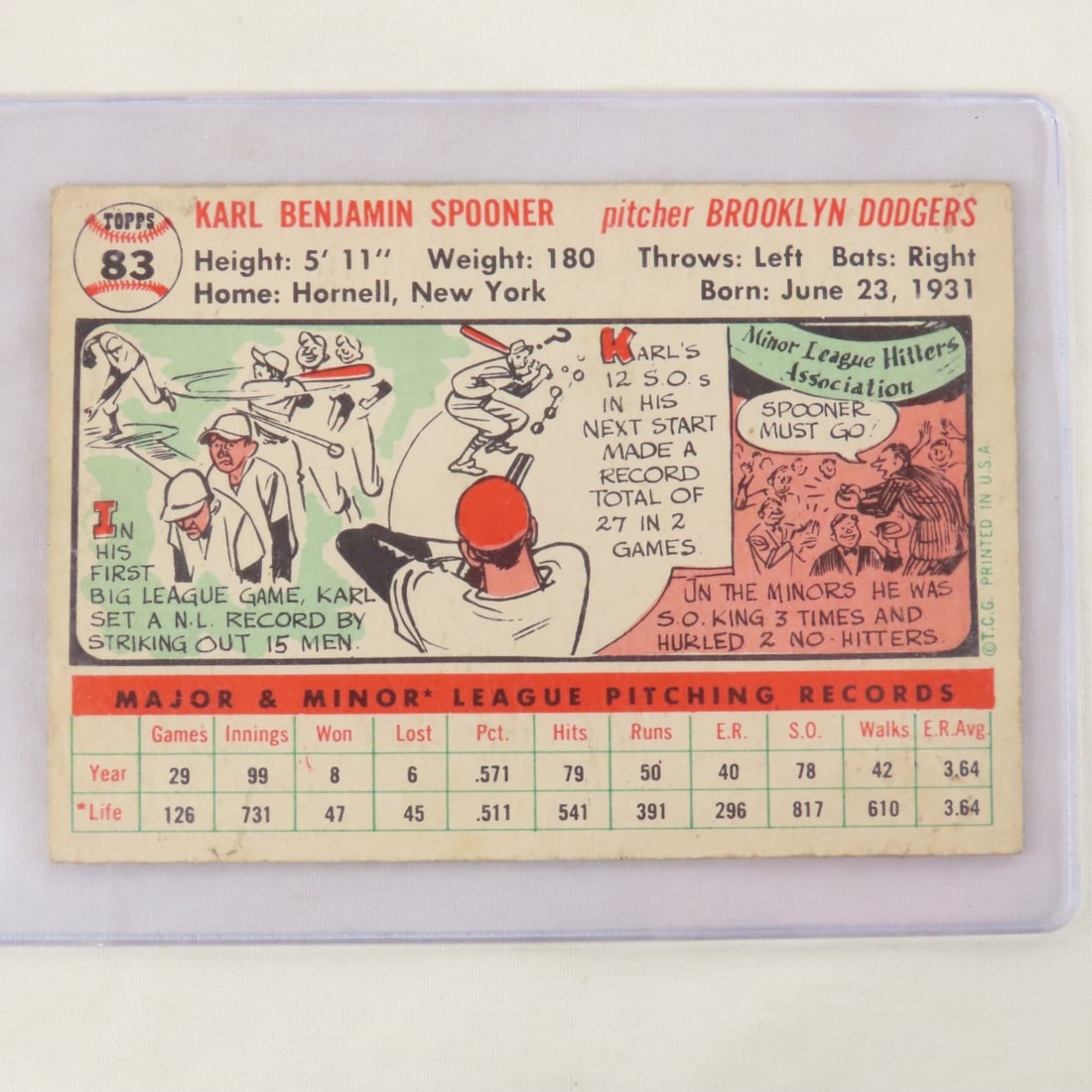 6 1956 Topps Yankees Cards- Phil Rizutto- sharp - 11
