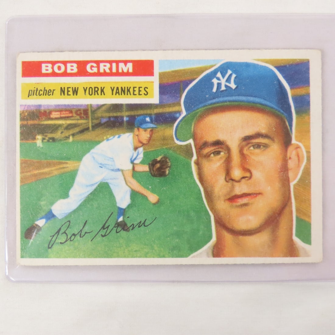 6 1956 Topps Yankees Cards- Phil Rizutto- sharp - 8