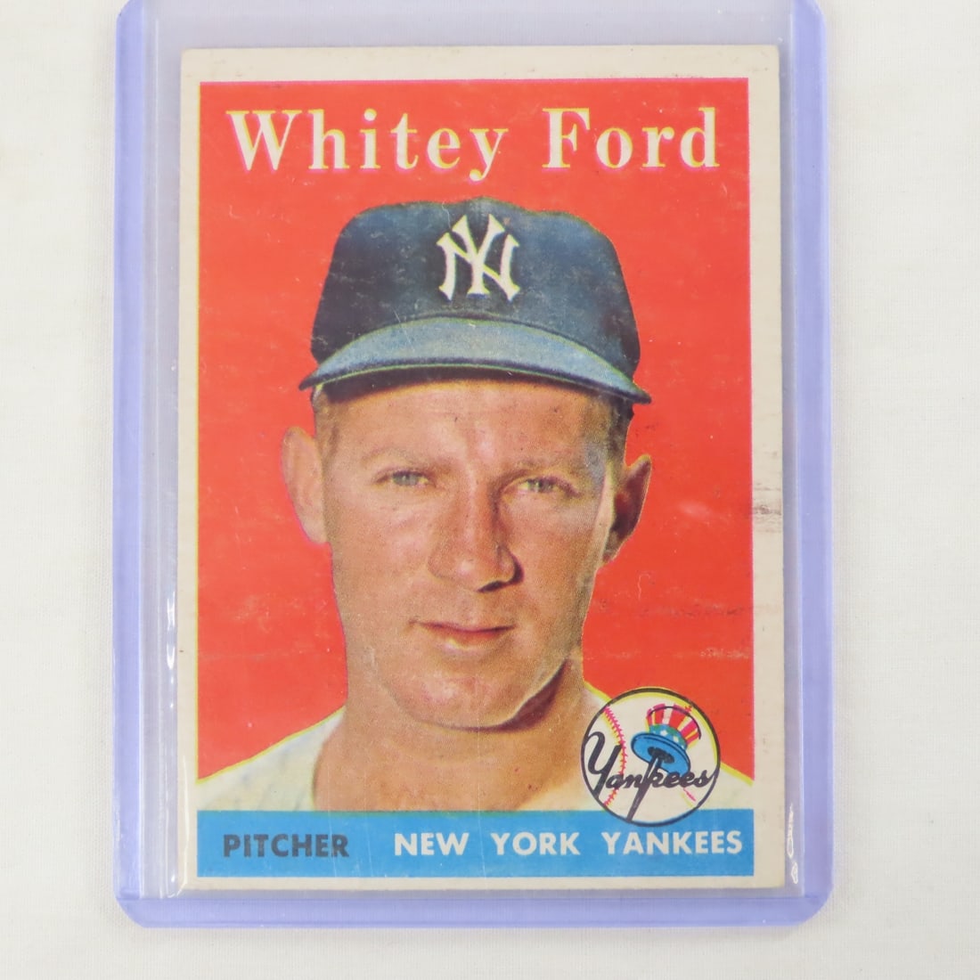 8 1958 Topps Baseball Cards- Ford, Snider - 2