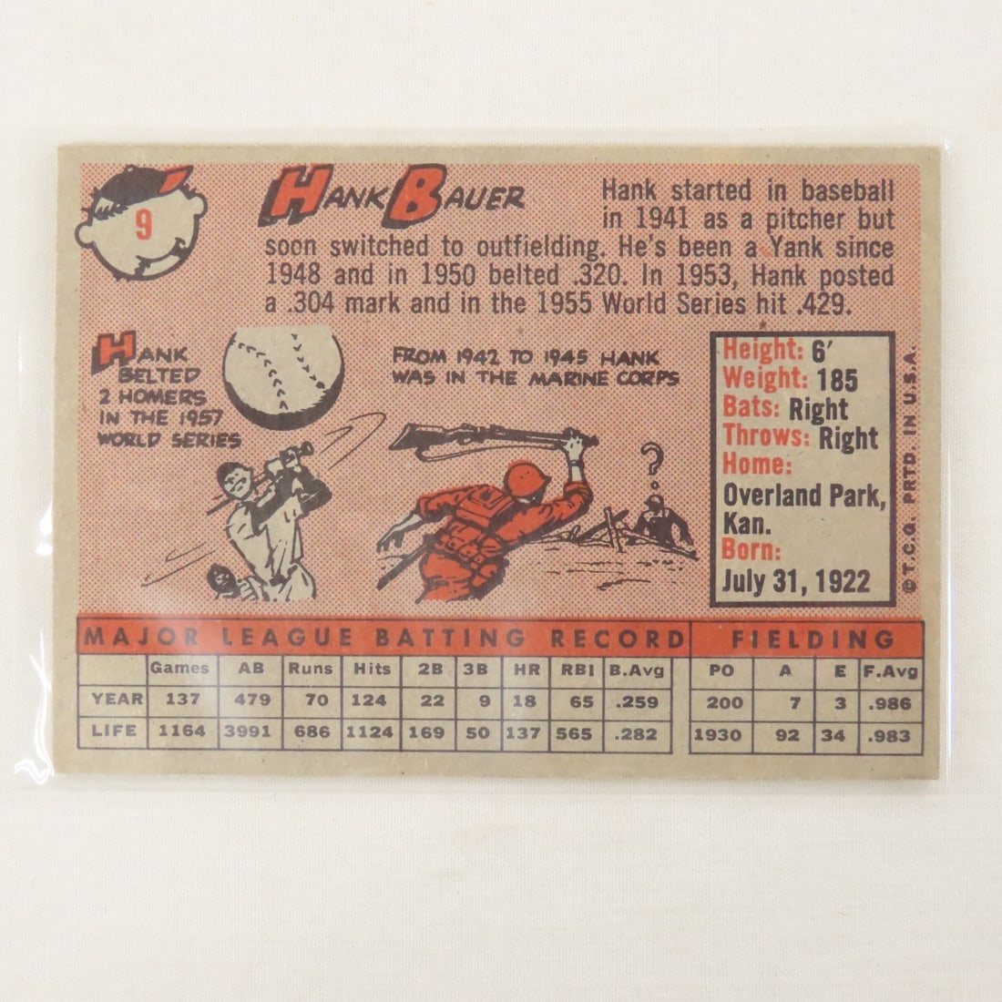 8 1958 Topps Baseball Cards- Ford, Snider - 7