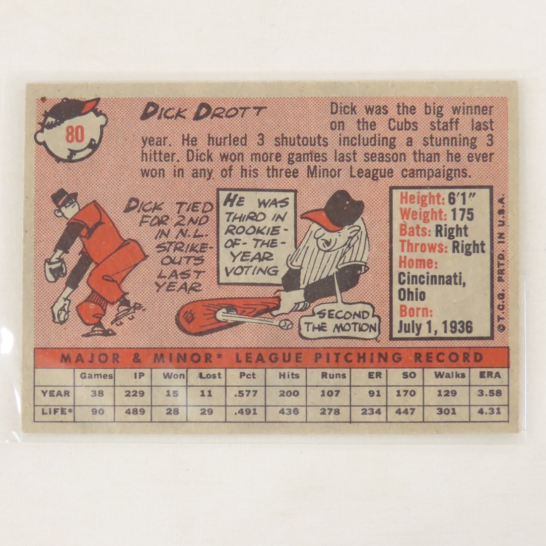 8 1958 Topps Baseball Cards- Ford, Snider - 9
