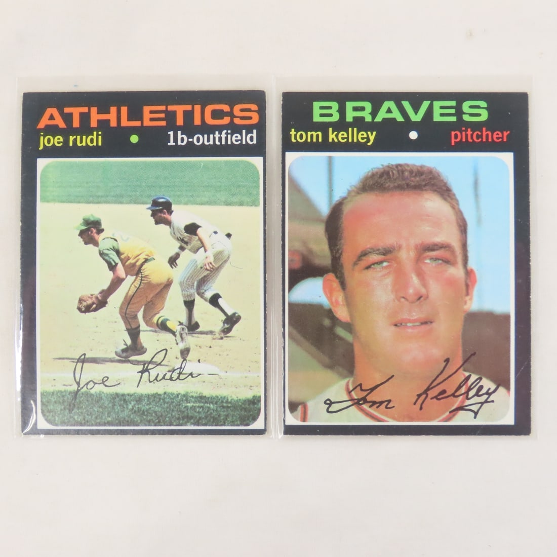 20 1971 Topps Baseball Cards- sharp - 4